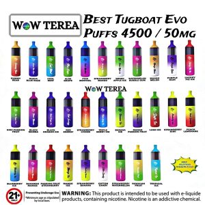 Tugboat Evo 4500 Puffs in Dubai