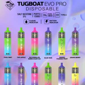 Tugboat Evo Pro 15000 Puff Disposable Vapes