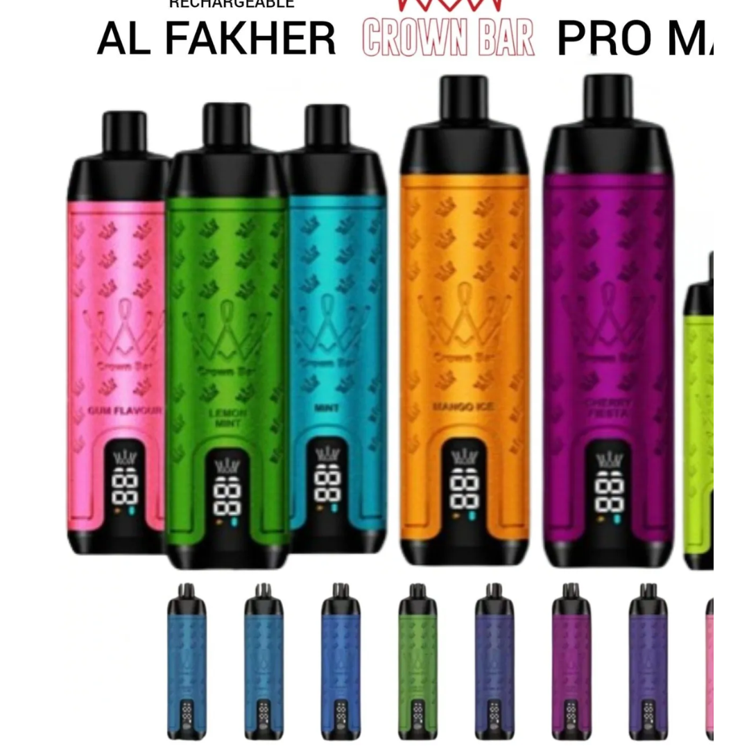 Al Fakher Crown Bar 15000 Puffs Disposable
