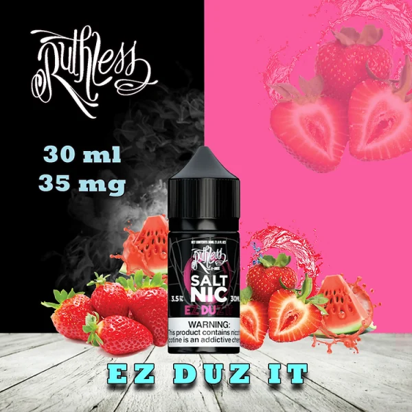 RUTHLESS NIC SALT EZ DUZ IT 30ML