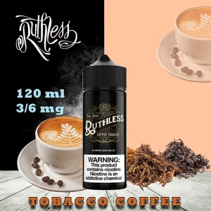 Ruthless Coffee Tobacco Vape Juice 120ml