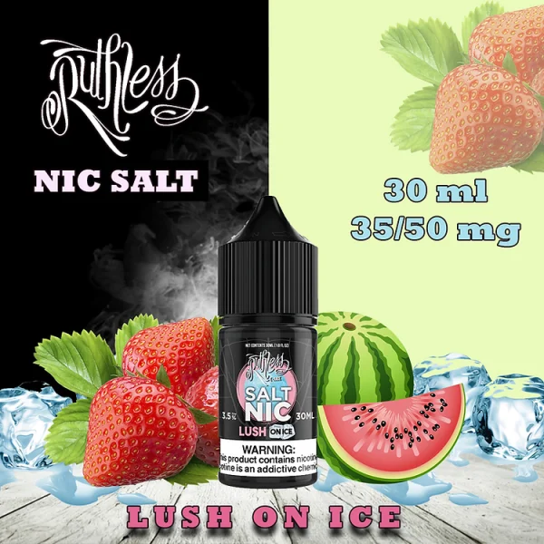 Ruthless Nic Salt Lush On Ice 30 Ml