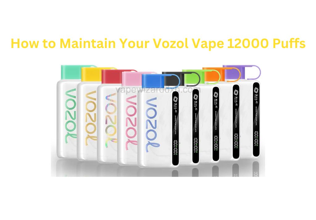 How to Maintain Your Vozol Vape 12000 Puffs