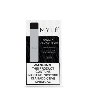 MYLÉ Pod Vape Device V4 Classic Silver uae